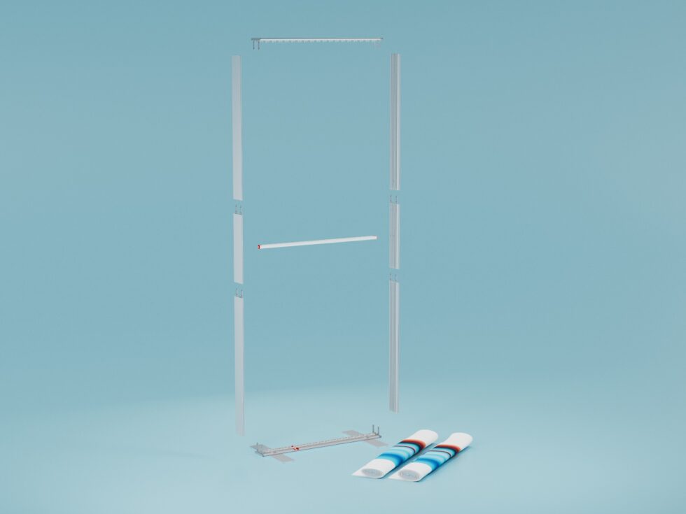 Portable Lightbox used for easy instal