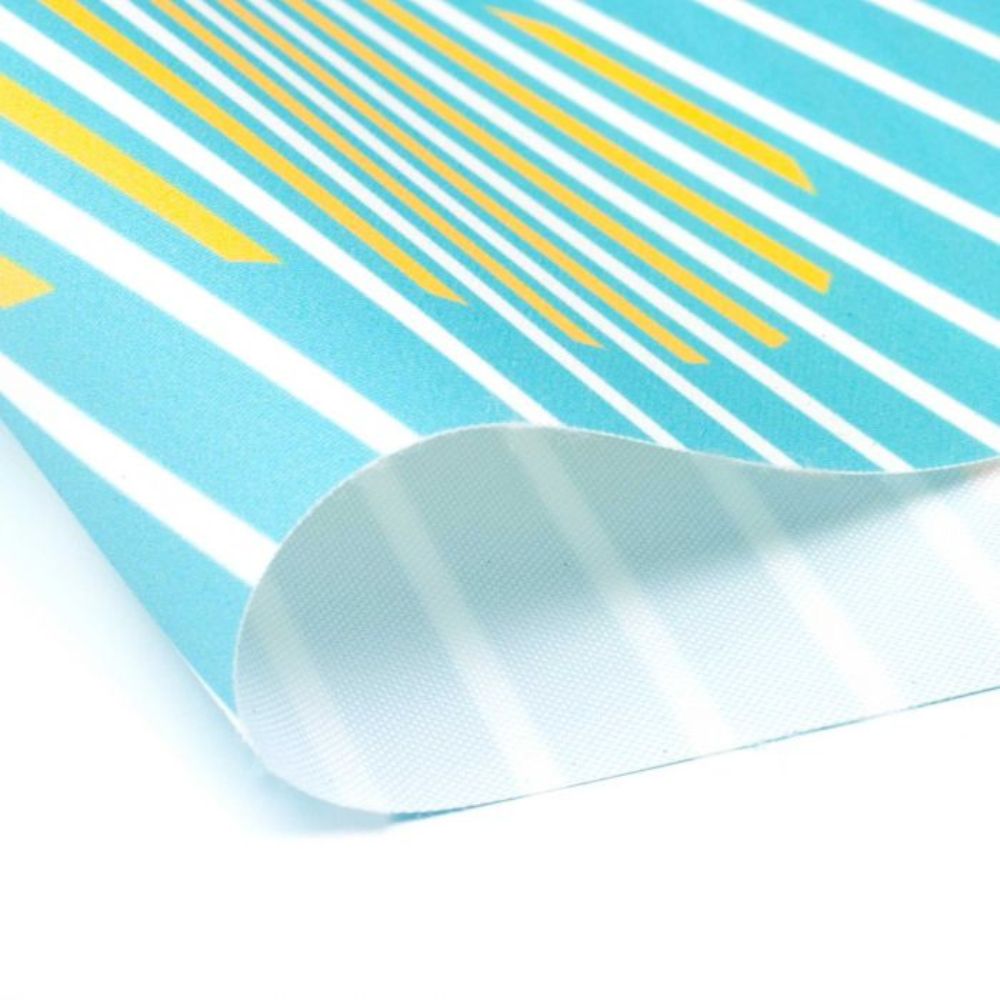 Backlit printed material used in lightboxe